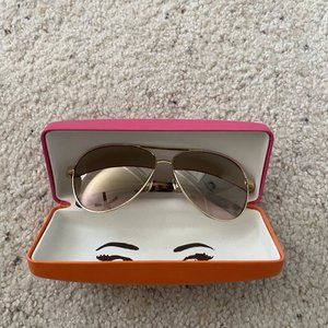 Kate Spade Gold Sunglasses